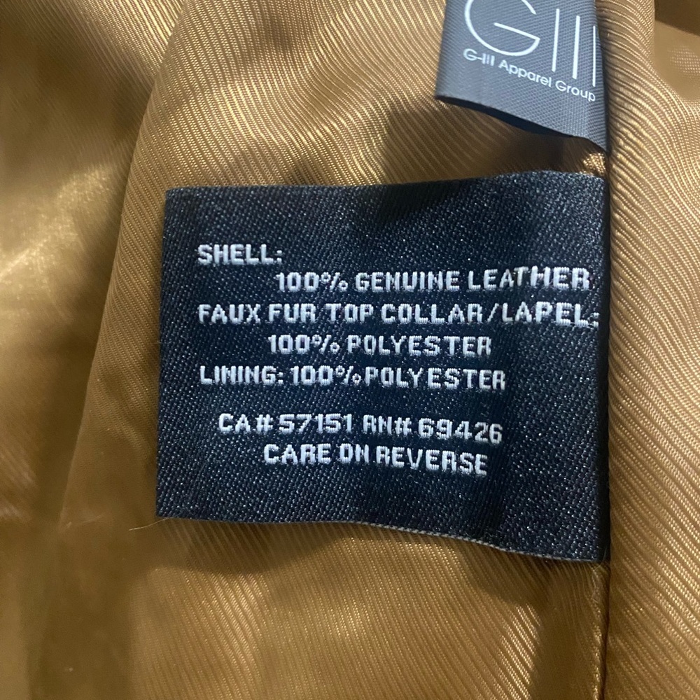 Wilson Leather Fur Trench - Picture 8 of 8